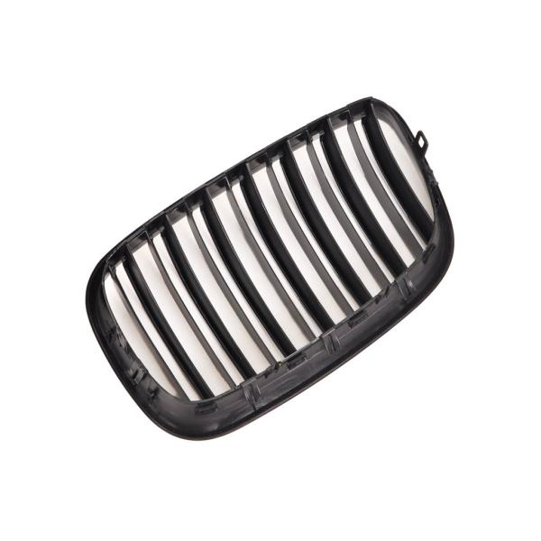 Doppelsteg Kühlergrill Schwarz Glanz Set passt für BMW X5 E70 X6 E71 E72 06-13