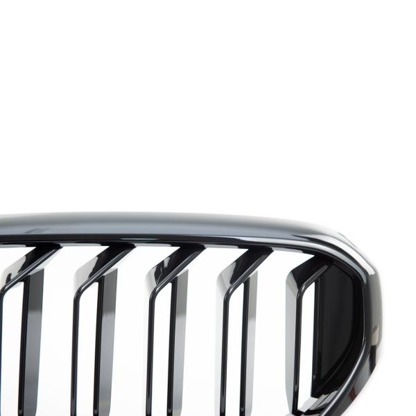Sportgrill Kühlergrill kompatibel mit BMW 5er G30 / G31 20-23 glanz schwarz