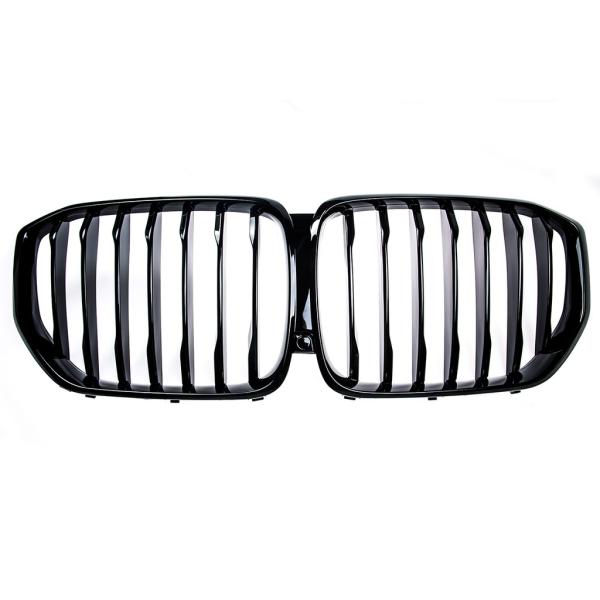 Set Sport Kühlergrill Kühlergitter schwarz hochglanz für BMW X5 G05 ab 2018