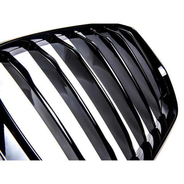 Set Sport Kühlergrill Kühlergitter schwarz hochglanz für BMW X5 G05 ab 2018