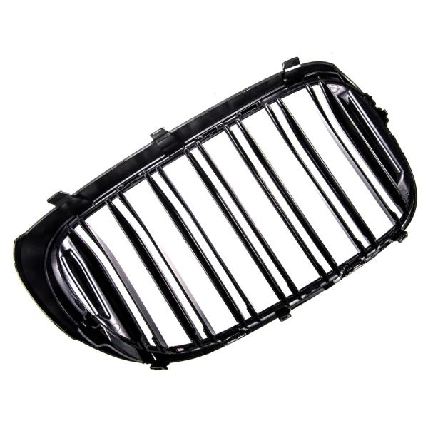 Doppelsteg Kühlergrill Schwarz GLANZ Performance passt für BMW 7er G11 G12 2014-2019