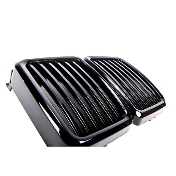 Satz Sport Kühlergrill für BMW 3er E30 passend in hochglanz Schwarz alle Modelle