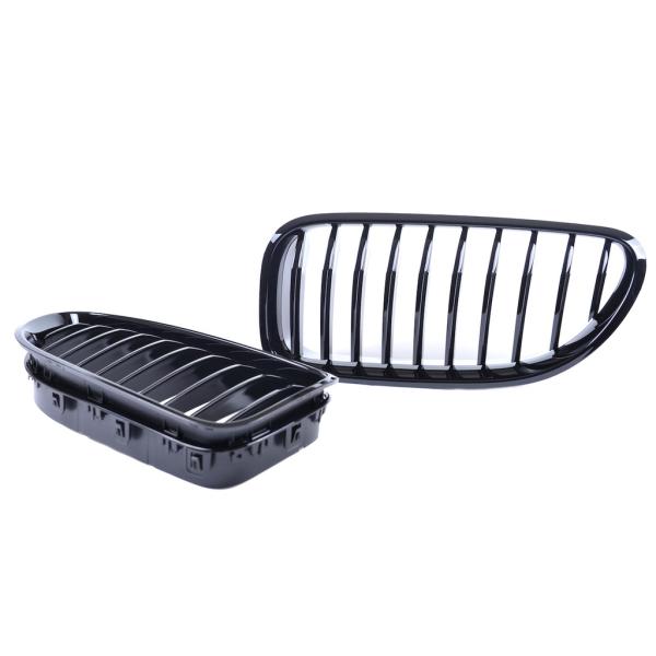 Kühlergrill Schwarz hochglanz passend für BMW 6er F12 F13 F06 Sport-Performance