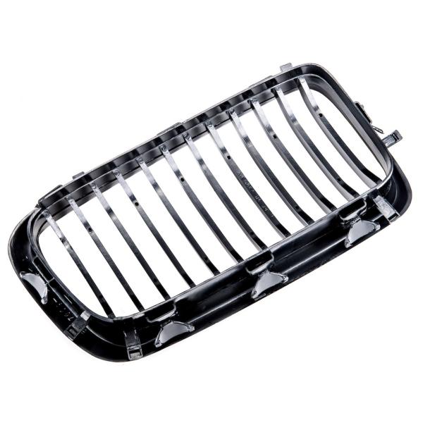 Set Kühlergrill Schwarz GLANZ Performance passt für BMW 7er E38 94-02