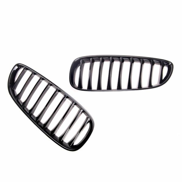 Kühlergrill / Sportgrill Single für BMW Z4 E89 schwarz glanz
