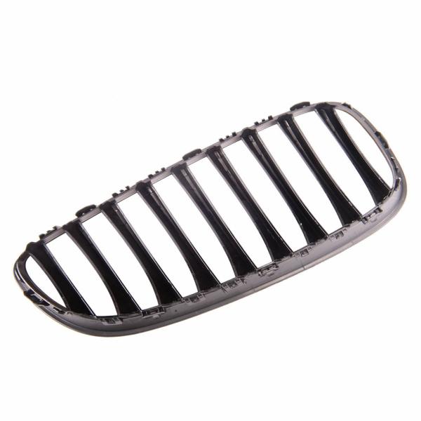 Kühlergrill / Sportgrill Single passend für BMW Z4 E89 schwarz glanz
