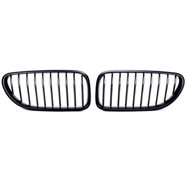 Set Kühlergrill für BMW 6er F12 F13 passend Schwarz Matt auch M M6