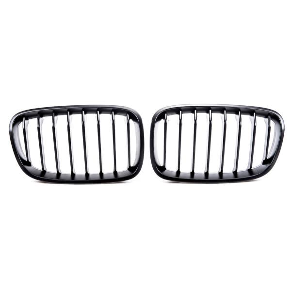 SET Performance Kühlergrill Grill Schwarz Matt für BMW 1er F20 F21 2011-2015