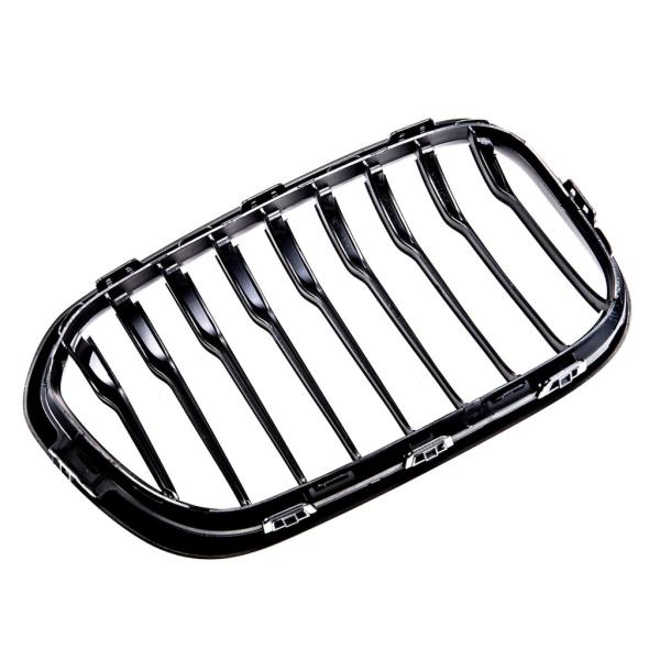 Sportgrill Kühlergrill Single für BMW 1er F20 / F21 15-19 schwarz/Matt