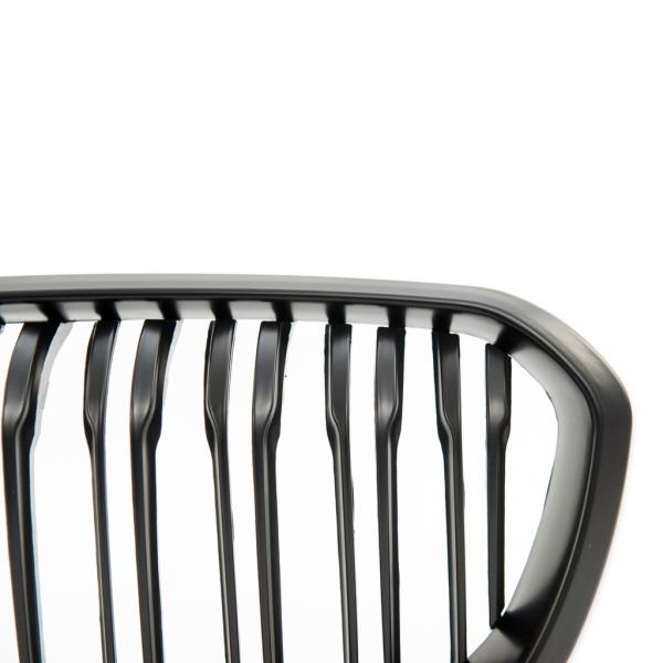 Sportgrill Kühlergrill Doppelsteg für BMW 1er F20 / F21 15-19 schwarz/Matt