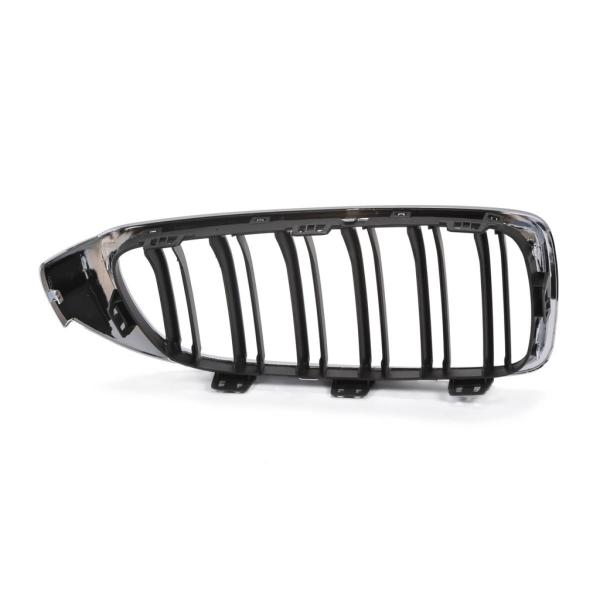 Sportgrill Kühlergrill für BMW 4er F32 / F33 / F36 13-21 schwarz/chrom