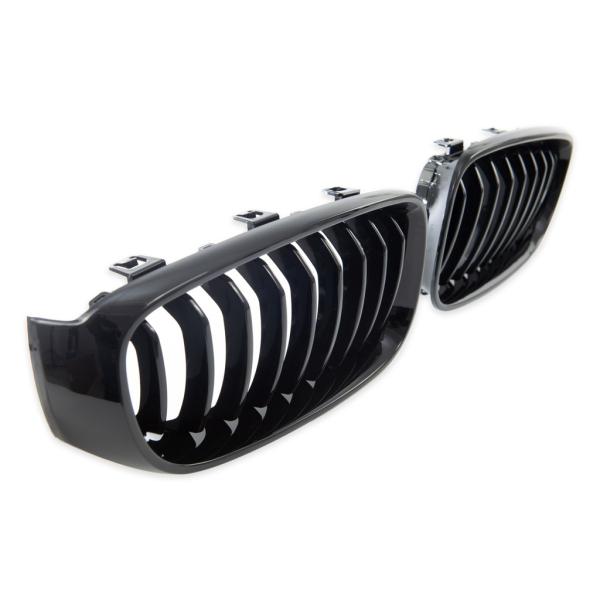 Sportgrill Kühlergrill Single für BMW 3er F34 Gran Turismo 13-20 glanz schwarz
