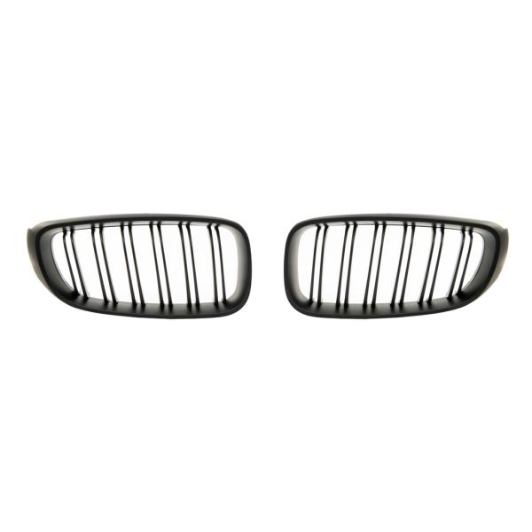 KÜHLERGRILL GRILL DOPPELSTEG FÜR BMW 3ER F34 GRAN TURISMO AB 13-20 SCHWARZ MATT