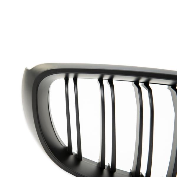 KÜHLERGRILL GRILL DOPPELSTEG FÜR BMW 3ER F34 GRAN TURISMO AB 13-20 SCHWARZ MATT