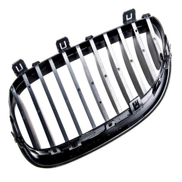 Sportgrill Kühlergrill Singel für BMW 5er E60 / E61 03-10 glanz schwarz