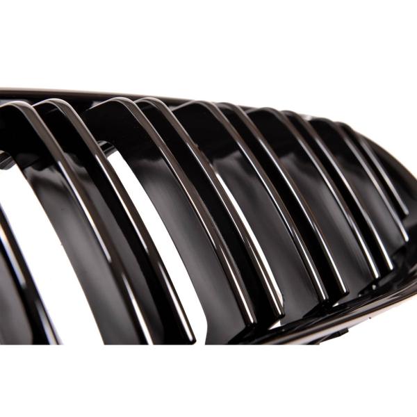 Sportgrill Kühlergrill für BMW 3er E90 / E91 08-11 schwarz Matt