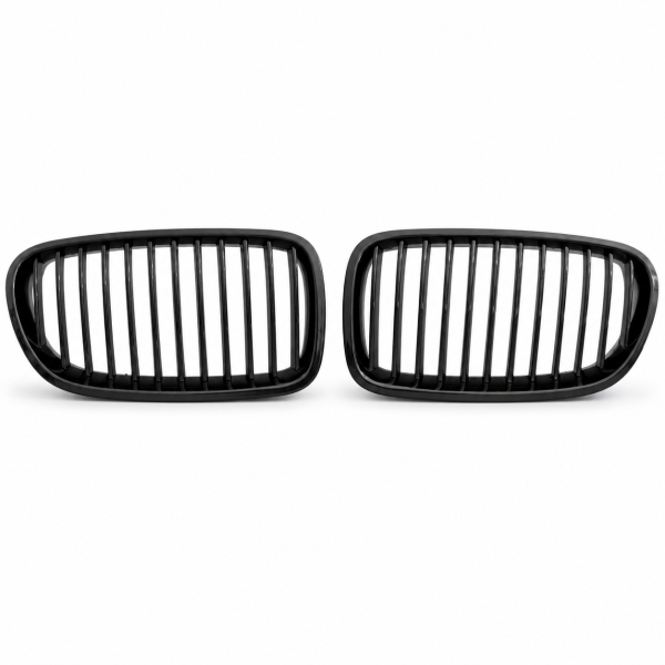 Sportgrill Kühlergrill für BMW 5er F10 / F11 09-16 Hochglanz schwarz