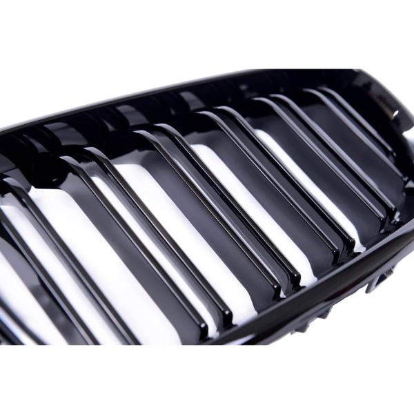 Sportgrill Kühlergrill für BMW 2er F22 / F23 / F87  19-22 Hochglanz schwarz