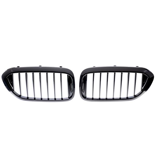 Kühlergrill  Doppelsteg hochglanz Schwarz passt für BMW 5er G30 G31 2016-2020
