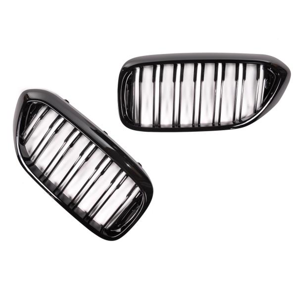 Sportgrill Kühlergrill kompatibel mit BMW 5er G30 / G31 16-20 glanz schwarz