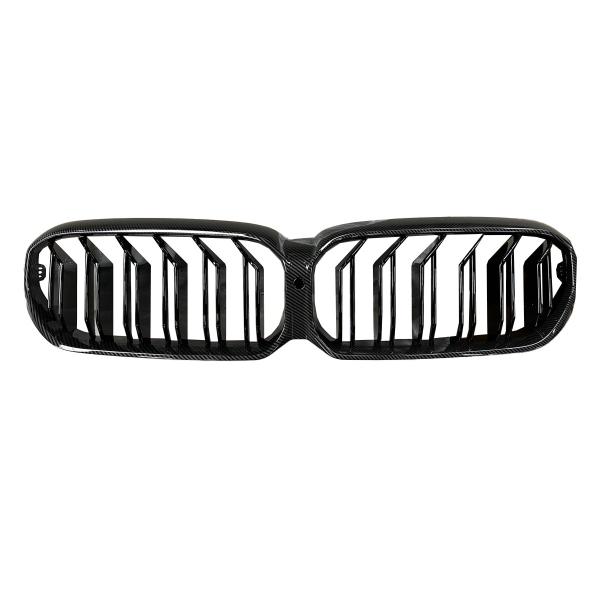 Sportgrill Kühlergrill kompatibel mit BMW 5er G30 / G31 20- Carbon Look