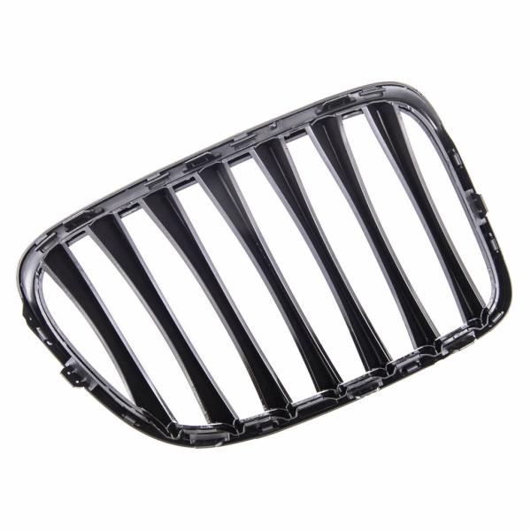 Sportgrill Kühlergrill kompatibel mit BMW X1 E84 09-15 glanz schwarz