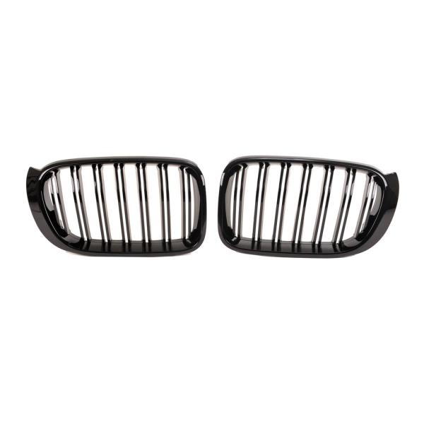 Kühlergrill / Sportgrill schwarz glanz für BMW X3 F25 X4 F26 14-17