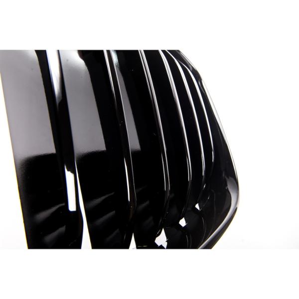 Sportgrill Kühlergrill für BMW X3 G01 17-21 Hochglanz schwarz