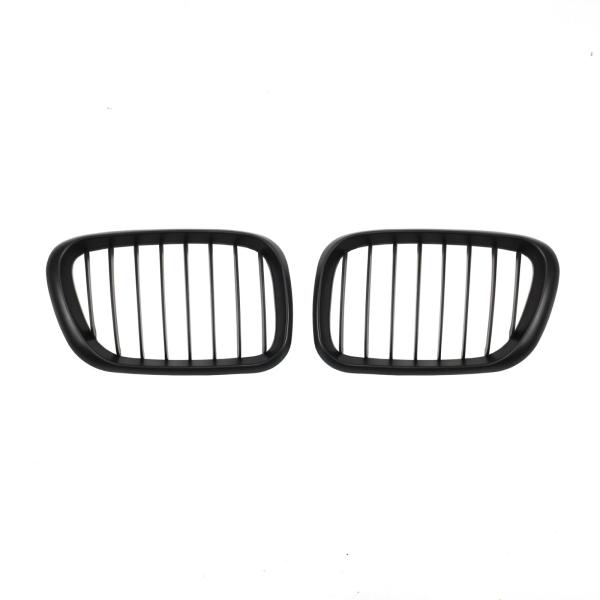 Kühlergrill / Sportgrill schwarz matt für BMW X5 E53  99-03