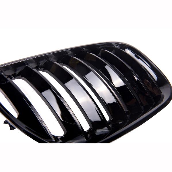Kühlergrill / Sportgrill Single schwarz glanz für BMW X5 E53 03-06