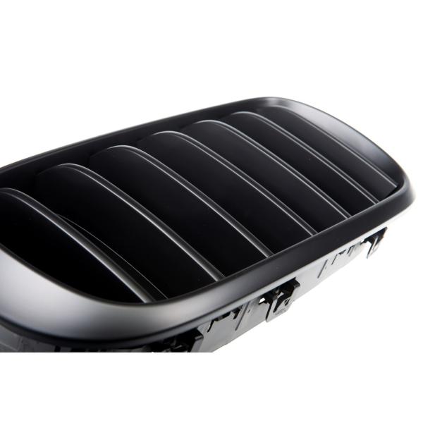 Kühlergrill / Sportgrill Single schwarz Matt für BMW X5 F15 X6 F16 13-18