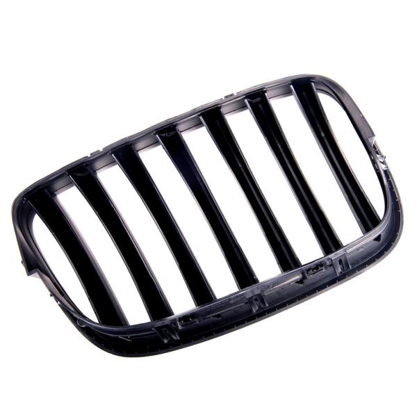 Kühlergrill / Sportgrill schwarz matt für BMW X5 X6 E70 E71 E72 08-14