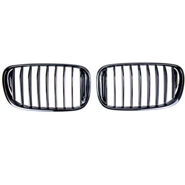 Sportgrill Kühlergrill für BMW 7er G11 / G12 15-19 Hochglanz schwarz/glanz