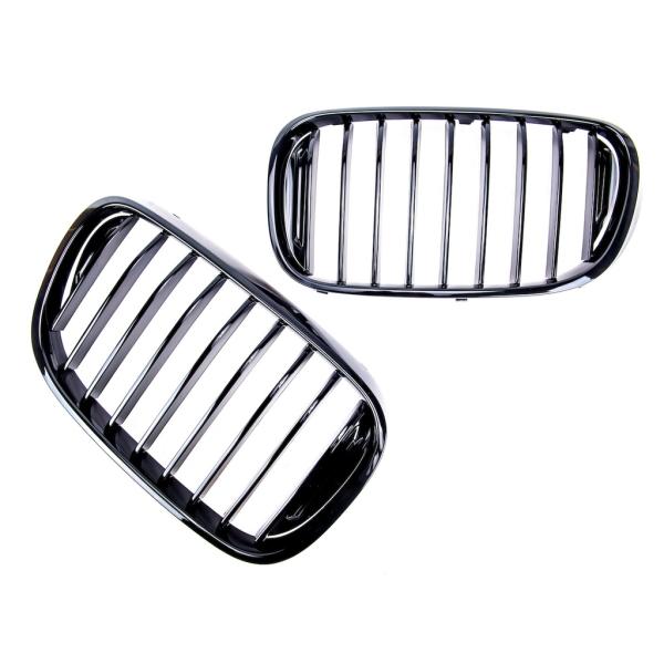 Sportgrill Kühlergrill für BMW 7er G11 / G12 15-19 Hochglanz schwarz/glanz