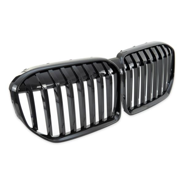 KÜHLERGRILL GRILL FRONTGRILL PASST FÜR BMW 7ER G11 G12 LCI AB 19 SCHWARZ GLANZ