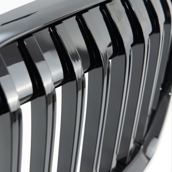 KÜHLERGRILL GRILL FRONTGRILL PASST FÜR BMW 7ER G11 G12 LCI AB 19 SCHWARZ GLANZ