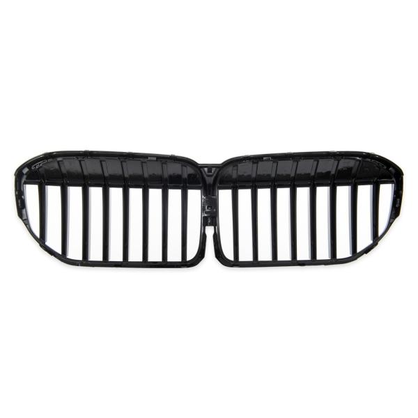 KÜHLERGRILL GRILL FRONTGRILL PASST FÜR BMW 7ER G11 G12 LCI AB 19 SCHWARZ GLANZ