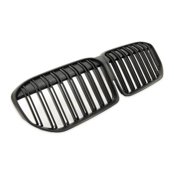 KÜHLERGRILL DOPPELSTEG GRILL PASST FÜR BMW 7ER G11 G12 Facelift AB 19 SCHWARZ