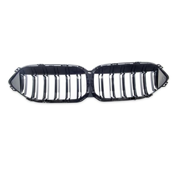 Set Sport Doppelsteg Kühlergrill schwarz Glanz passt für BMW 2er F44 Grand Coupe