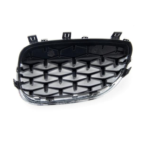 Kühlergrill / Sportgrill schwarz / chrom für BMW 5er E60 E61 03-10 alle Modelle