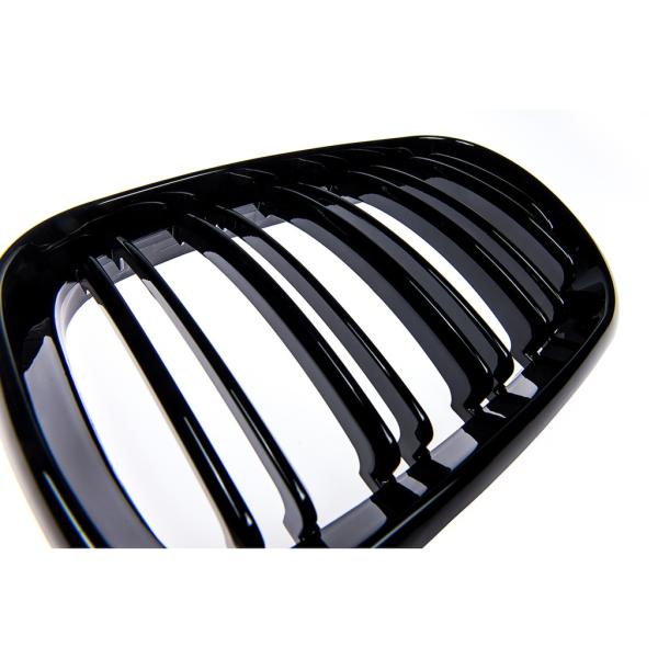 Sportgrill Kühlergrill kompatibel mit BMW X5 E53 / 00-03 glanz schwarz