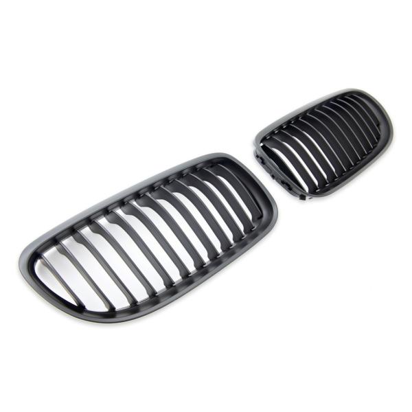 Sportgrill Kühlergrill kompatibel mit BMW 3er E90 / E91 08-11 Matt schwarz