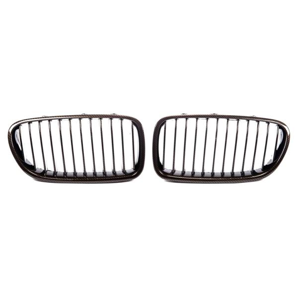 Sportgrill Kühlergrill kompatibel mit BMW 5er F10 / F11 10-18 Carbon Look