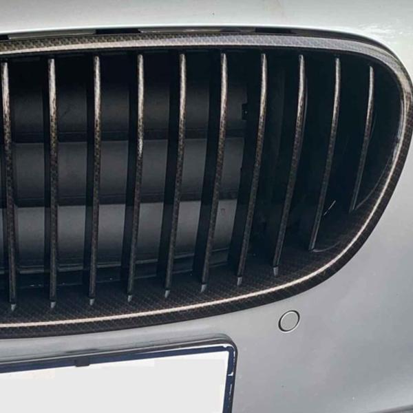 Sportgrill Kühlergrill kompatibel mit BMW 5er F10 / F11 10-18 Carbon Look