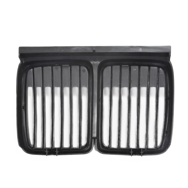 Sportgrill Kühlergrill kompatibel mit BMW 3er E30 87-94 Matt schwarz