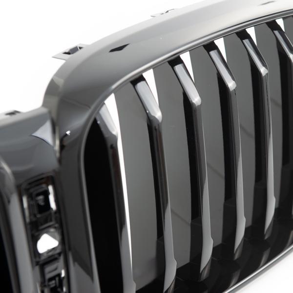 Sportgrill Kühlergrill kompatibel mit BMW X3 G01 / X4 G02 21- glanz schwarz