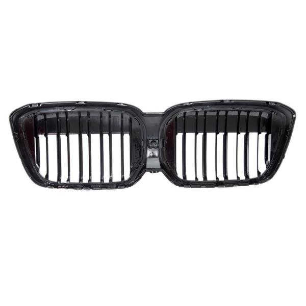 Sportgrill Kühlergrill kompatibel mit BMW iX3 G08 21- glanz schwarz