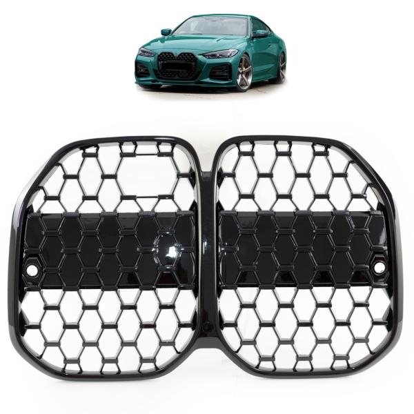 Sport-Performance Kühlergrill Schwarz Glanz für ACC für BMW 4er G22 G23 auch M
