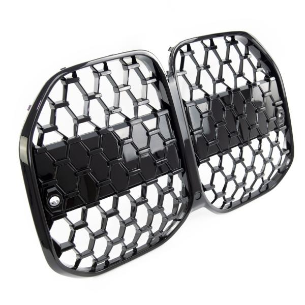 Sport-Performance Kühlergrill Schwarz Glanz ohne ACC für BMW 4er G22 G23 auch M