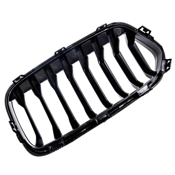 Sportgrill Kühlergrill kompatibel mit BMW X2 F39 17-23 glanz schwarz